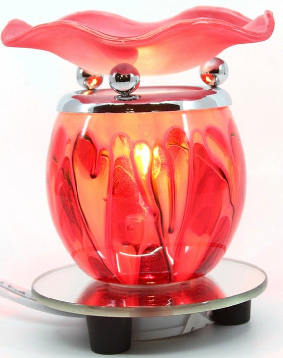 Crystal Ball Oil & Encens Burner