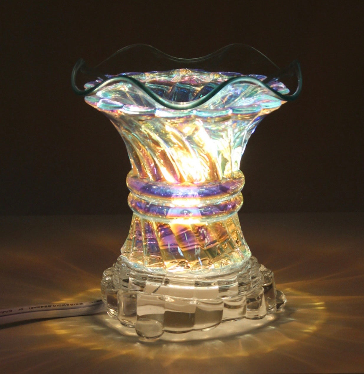 Crystal Vase Oil Burner