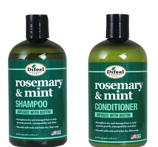Rosemary Mint Biotin Shampoo & Conditioner Set