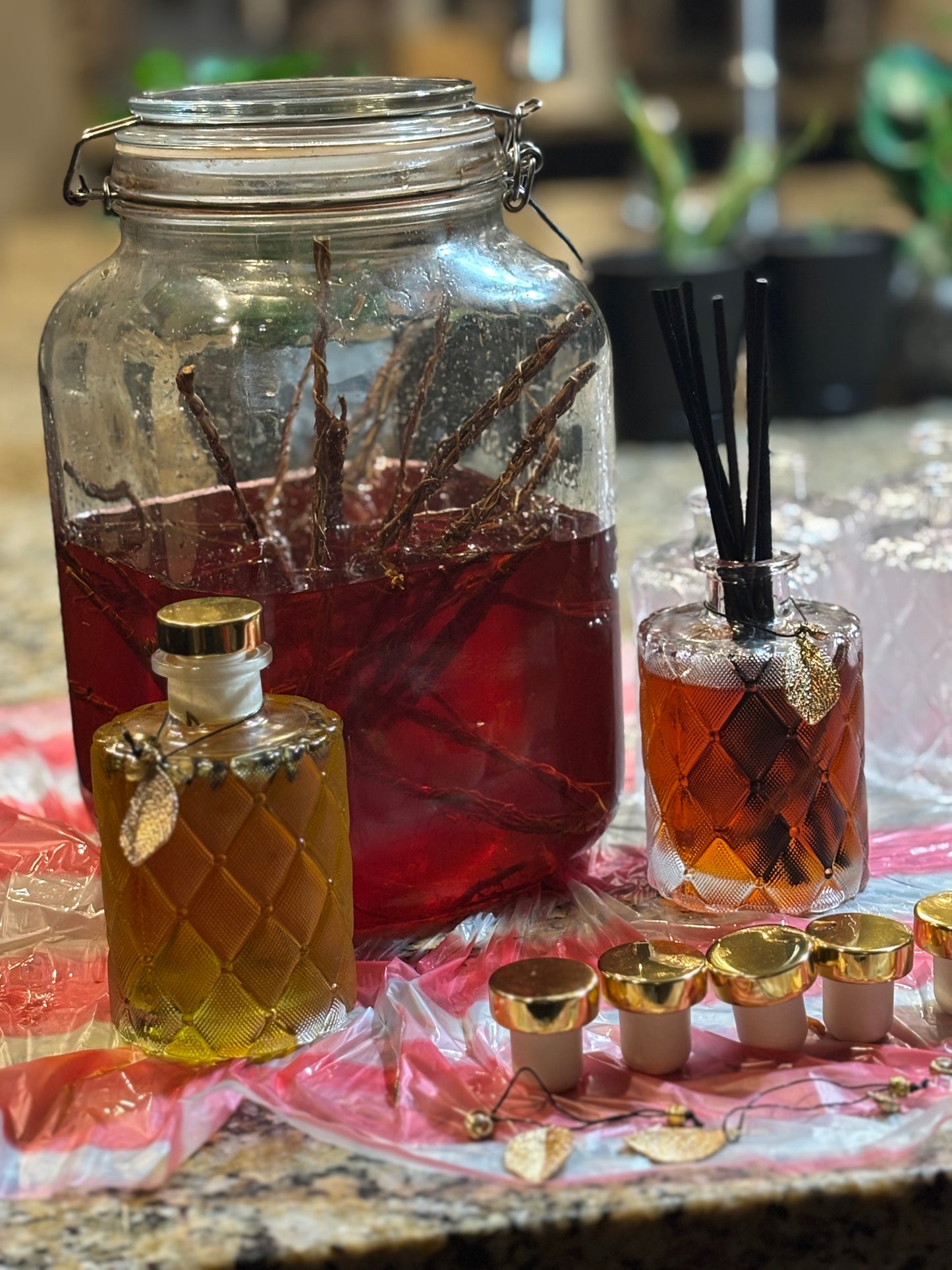 Reed Diffuser 0% Alcohol-Amazing Scents ( Vetivert or Citrus)