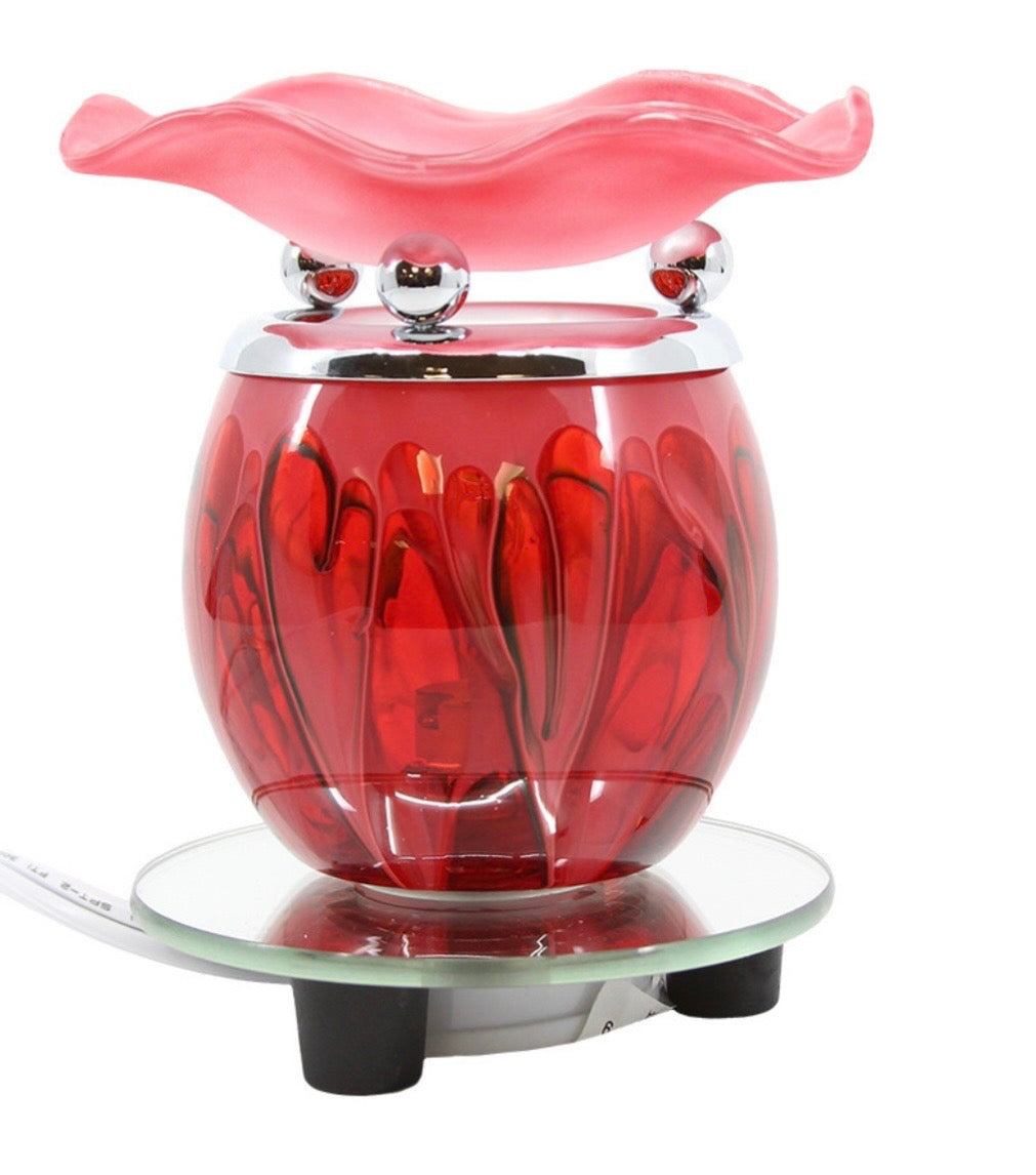 Crystal Ball Oil & Encens Burner