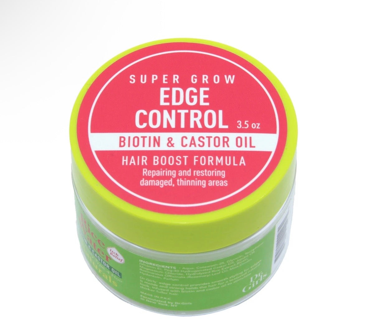 Rice Water & Rosemary Mint Super Grow Edge Control