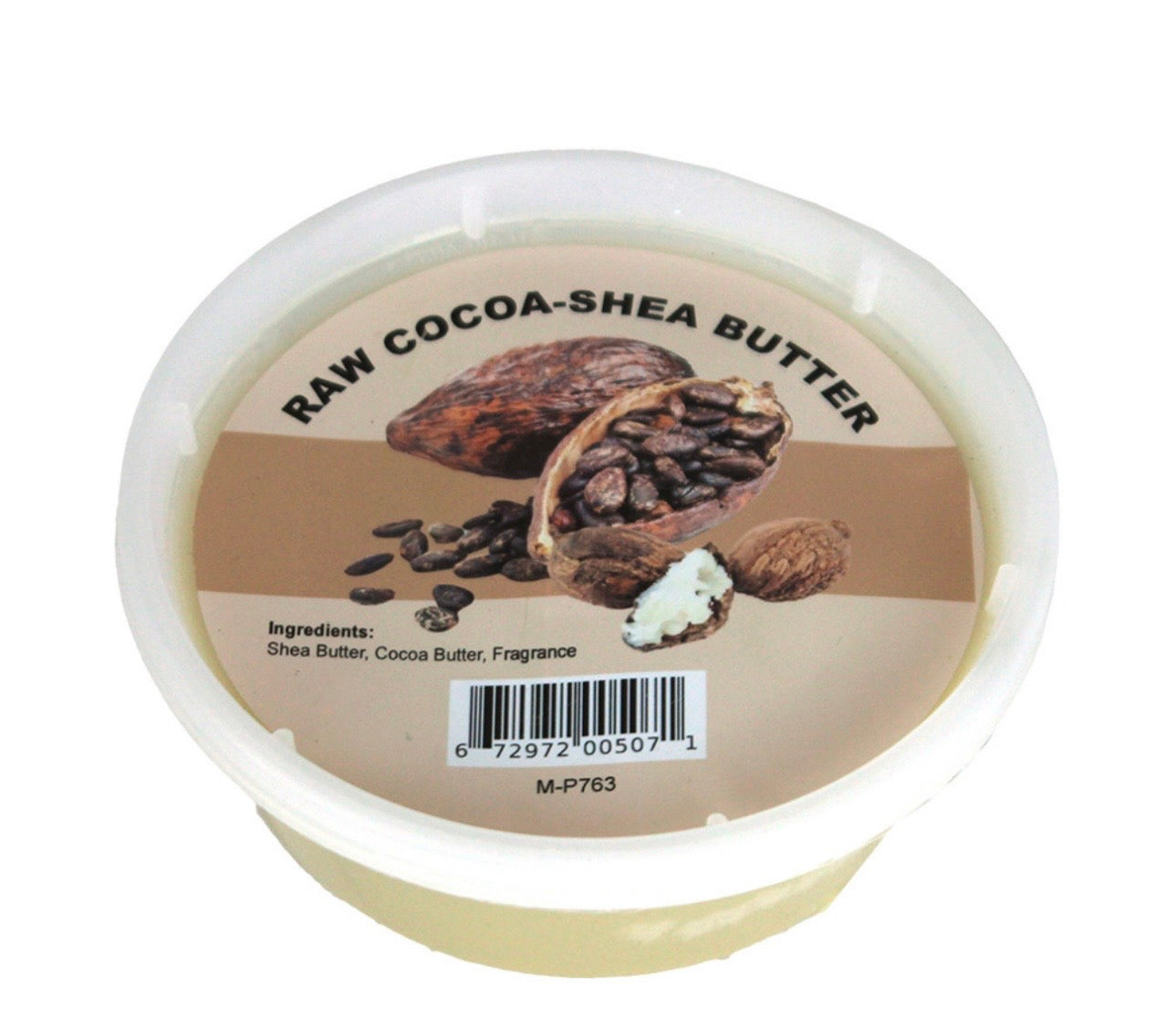 Raw Cocoa - Shea Butter for Dry Skin Repair & Deep Hydration