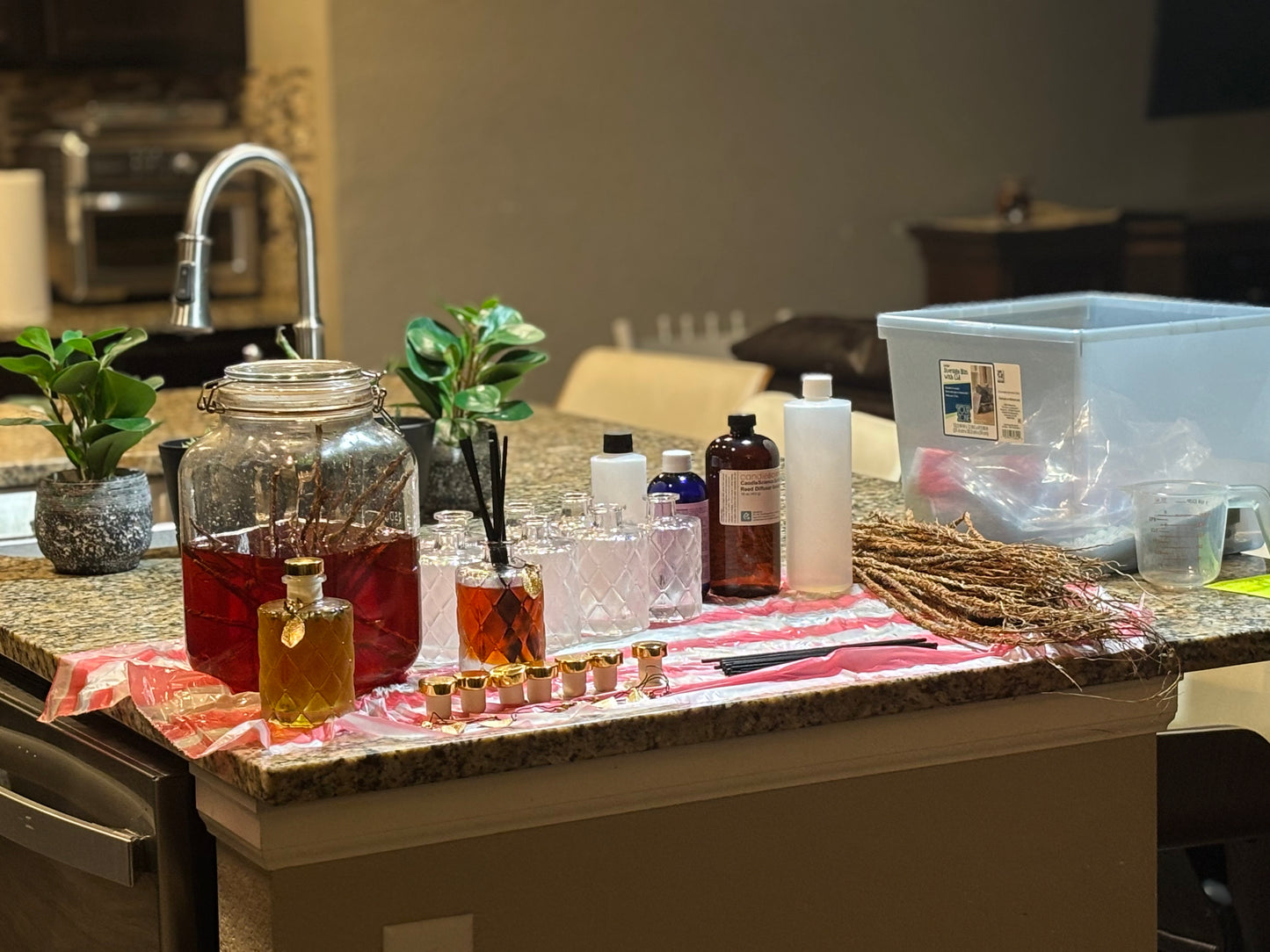 Reed Diffuser 0% Alcohol-Amazing Scents ( Vetivert or Citrus)