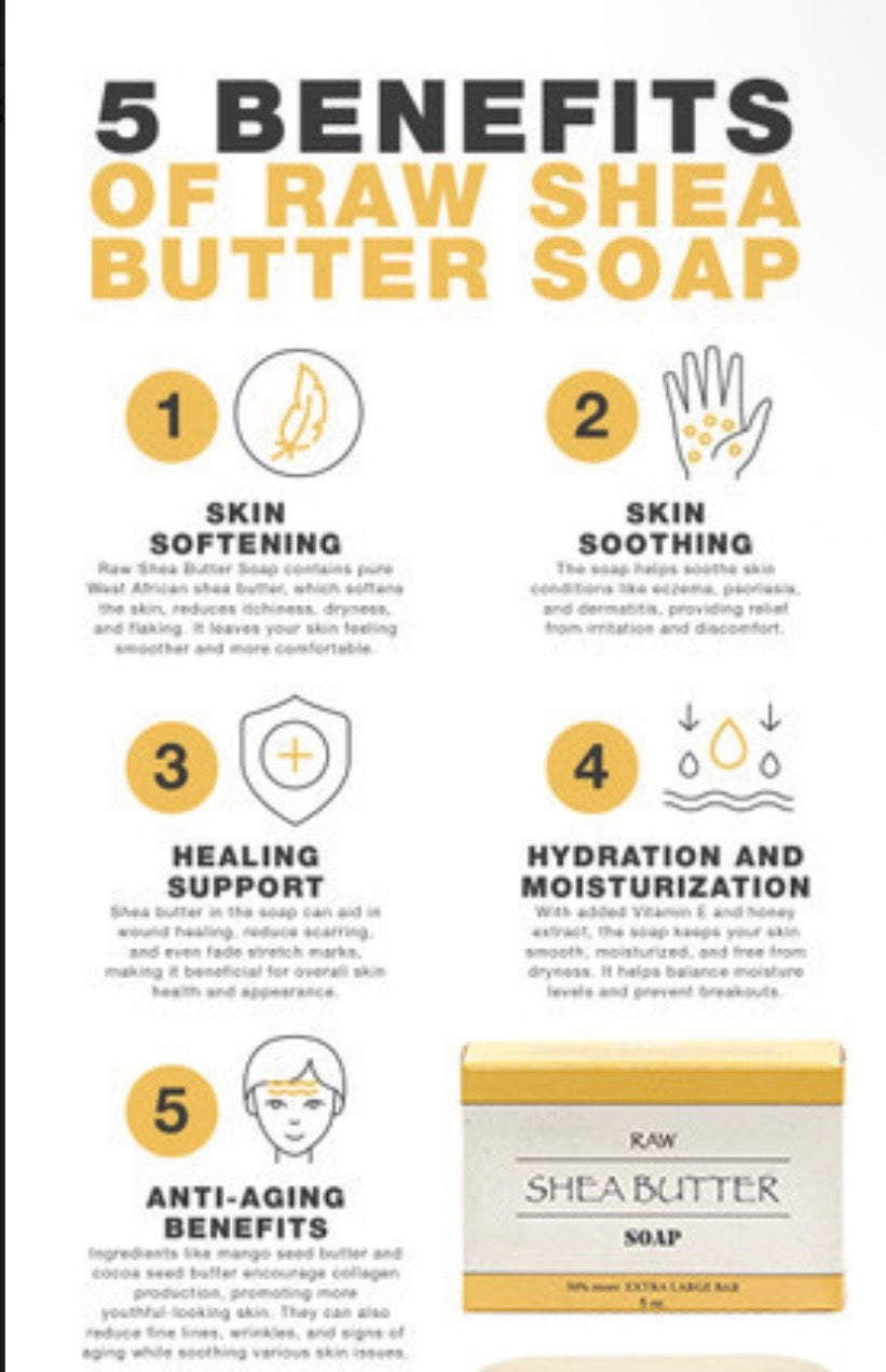 Raw Shea Butter Soap
