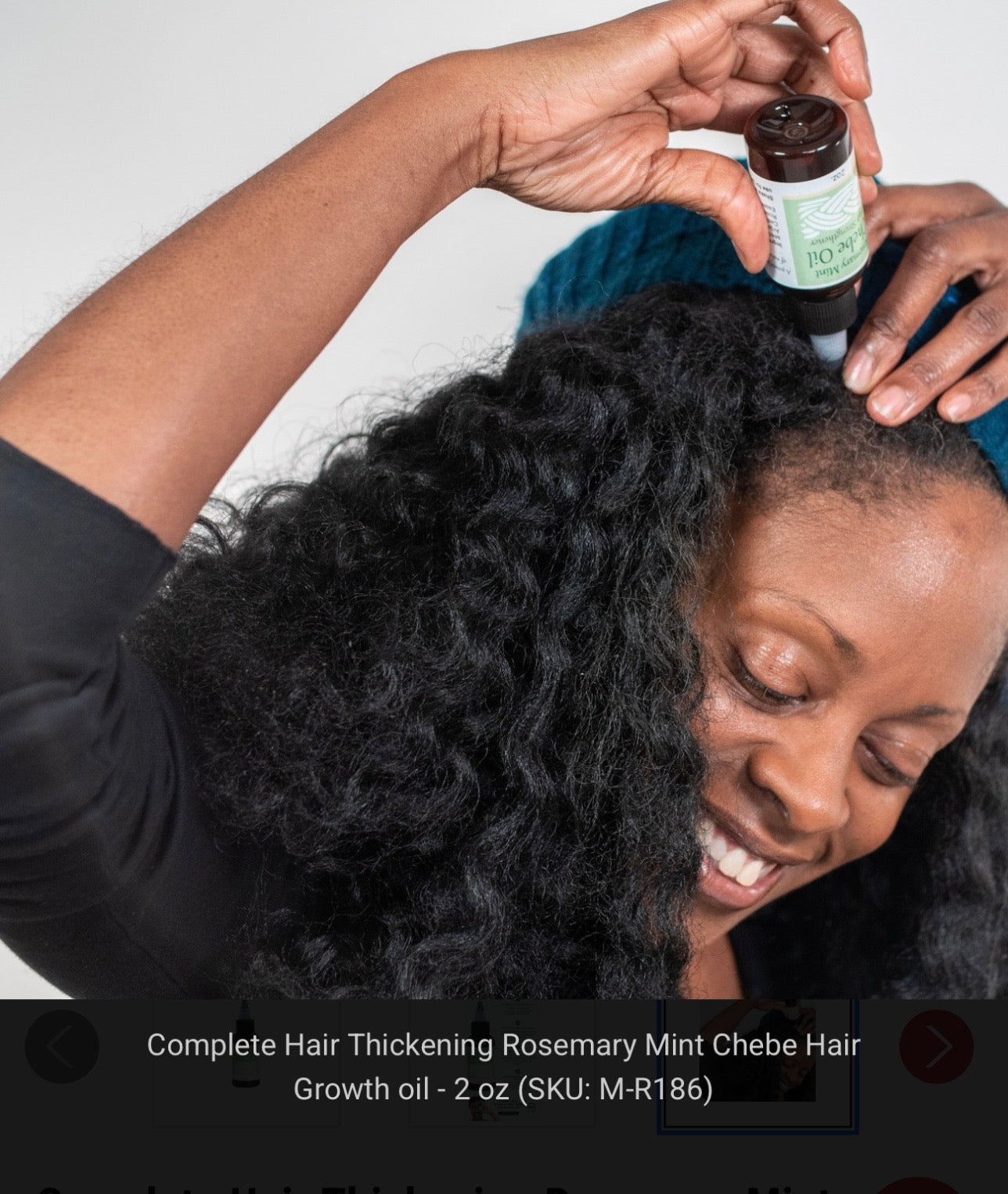 Rosemary Mint Chebe Oil- Hair Strengthener