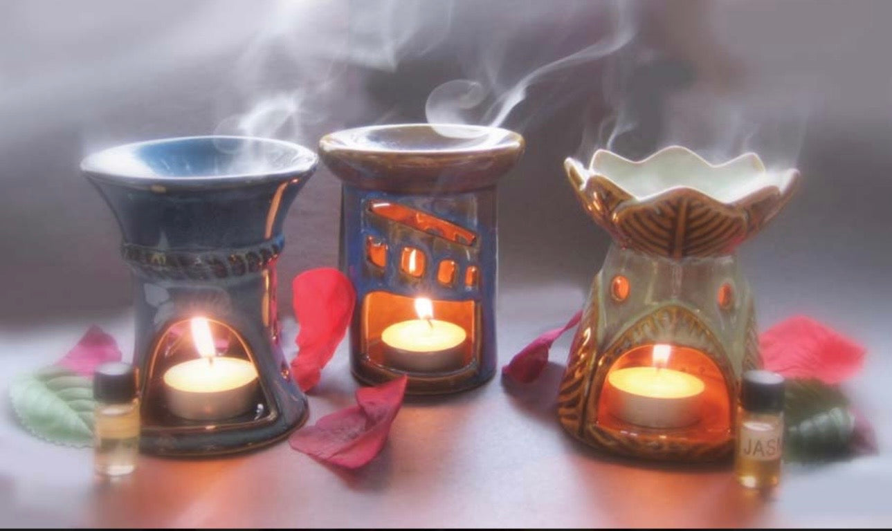 Porcelain Oil & Encens Burners