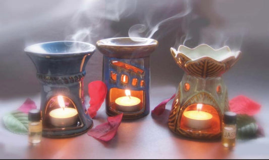 Porcelain Oil & Encens Burners